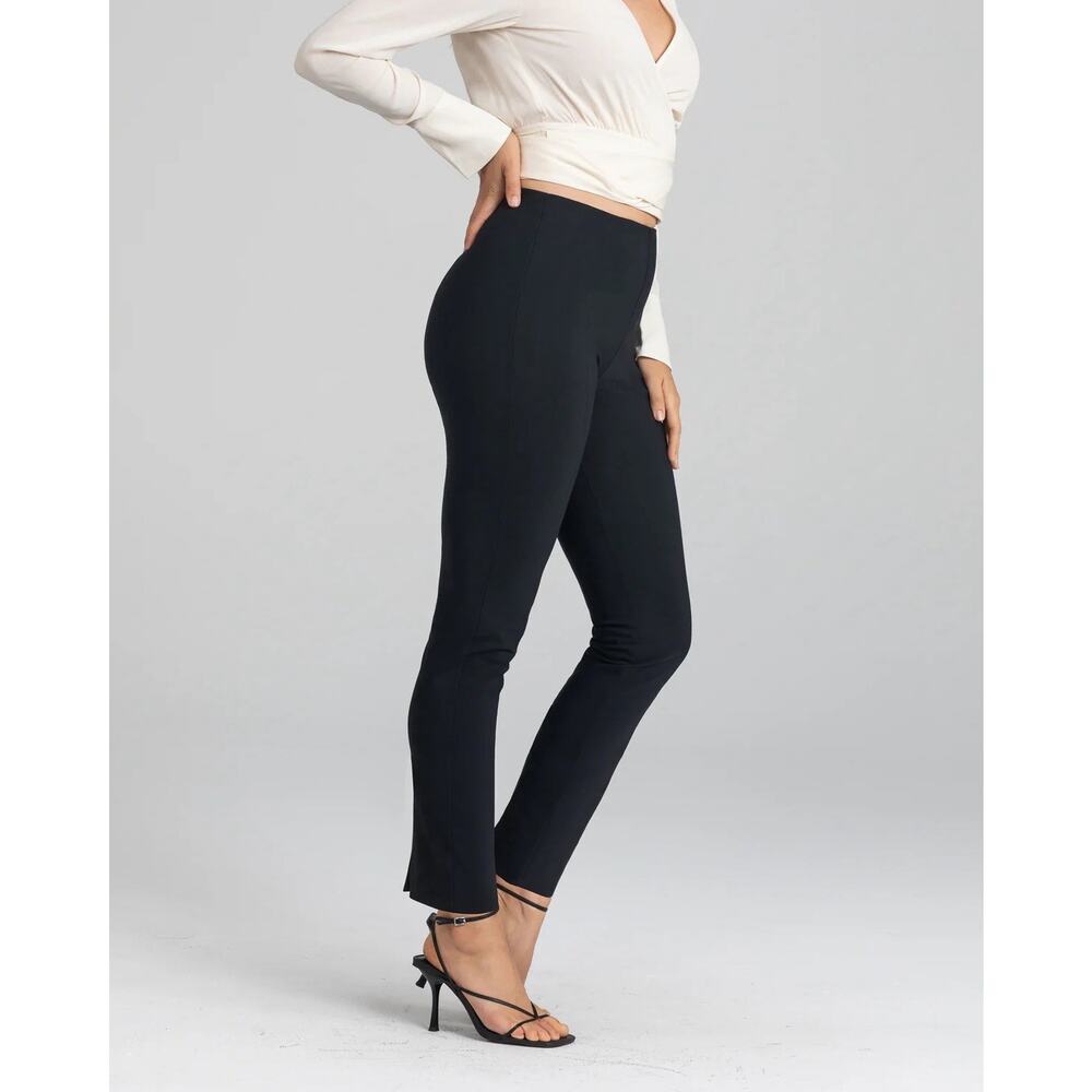 Honey Love Womens Perfectionist Pants Size XL Black Italian Stretch Work‎
